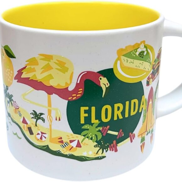 Starbucks Florida 2024 Discovery Series 14oz Ceramic Mug NEW in BOX each - Picture 3 of 9
